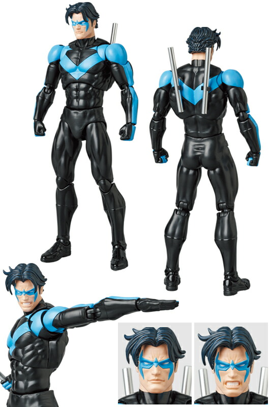 楽天市場】MAFEX NIGHTWING(BATMAN: HUSH Ver.) : MEDICOM TOY TOKYO