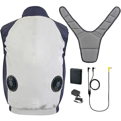 楽天市場】タジマ 清涼ファン風雅ベスト2 フルセット3L FVBA37SEBW3L