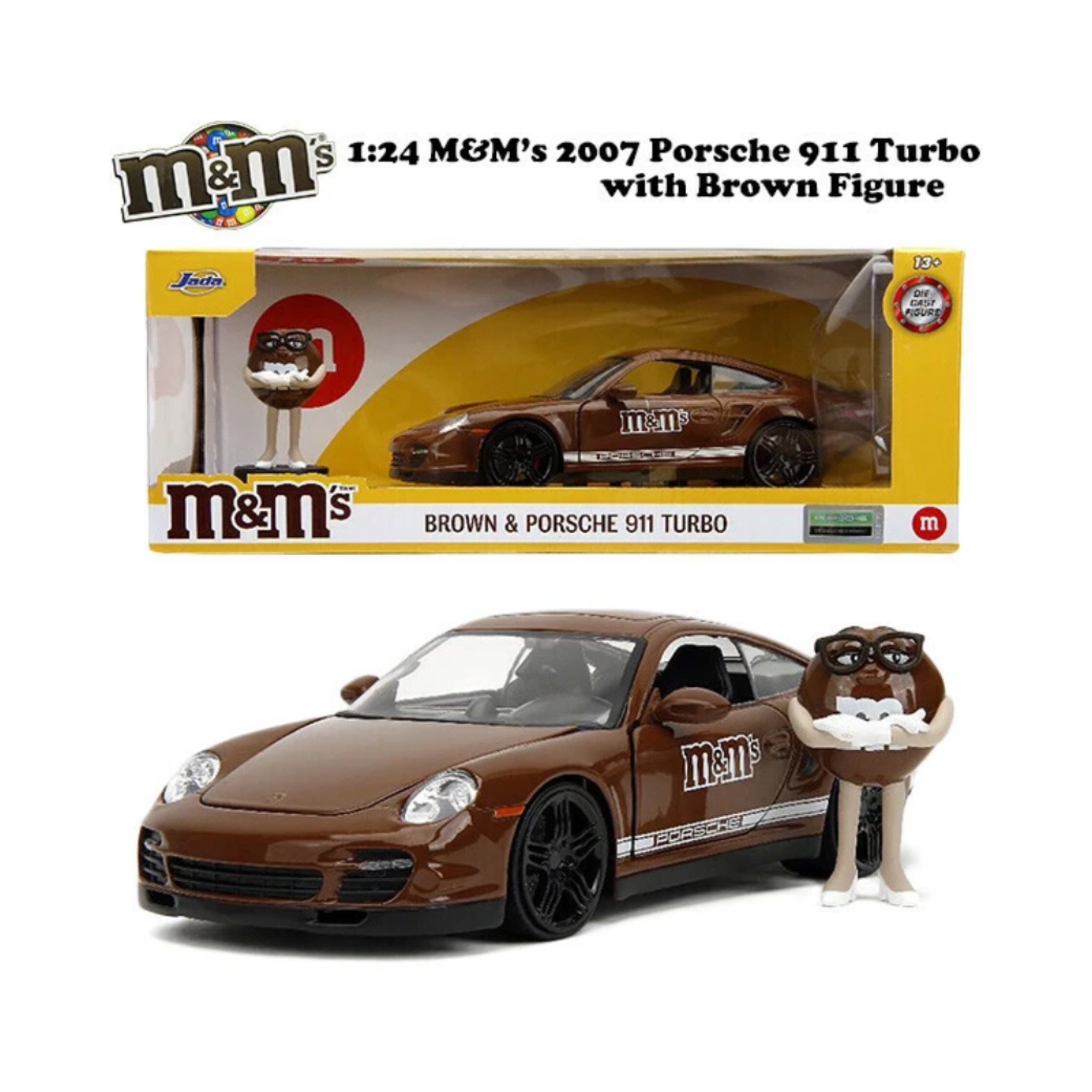 楽天市場】エムアンドエムズ M&M's ブラウン ミニカー Jada ジャダ