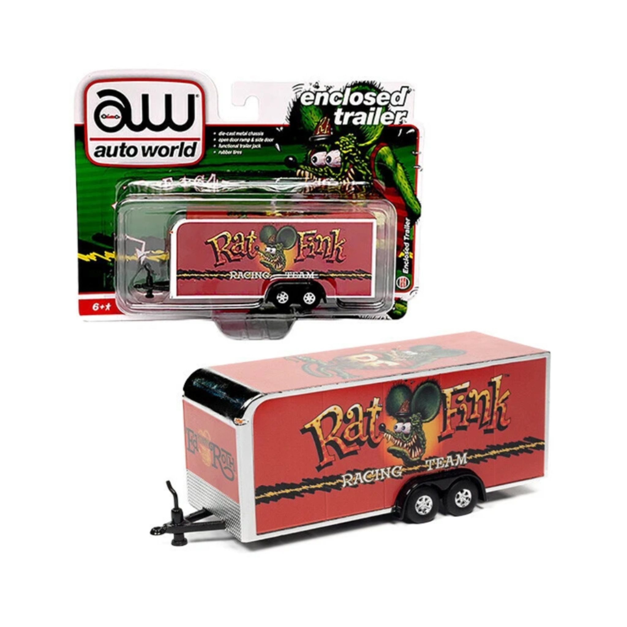 楽天市場】ラットフィンク Auto World ミニカー 1/64 サイズ アメリカ