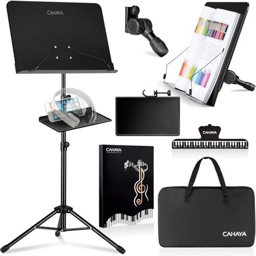 楽天市場】CAHAYA トレイ付き 譜面台 卓上 折りたたみ (特許番号No
