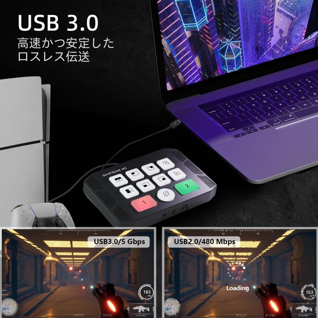 楽天市場】Osee GoStream M2 ストリーミング用キャプチャーカード