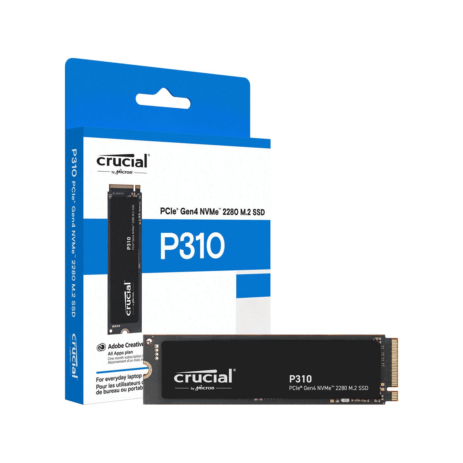 楽天市場】Crucial(クルーシャル) P310 2TB 3D NAND NVMe PCle4.0 M.2