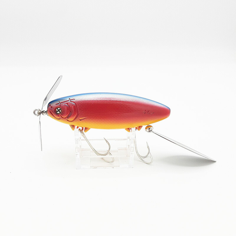 楽天市場】痴虫 プラカブメス ワンノッカー チャブレインボー / 釣具