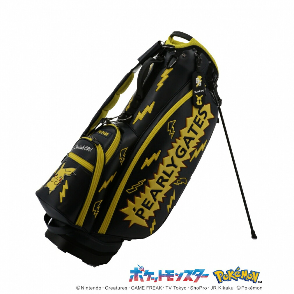 楽天市場】パーリーゲイツ 【ポケモン】ピカチュウ スタンド式キャディ