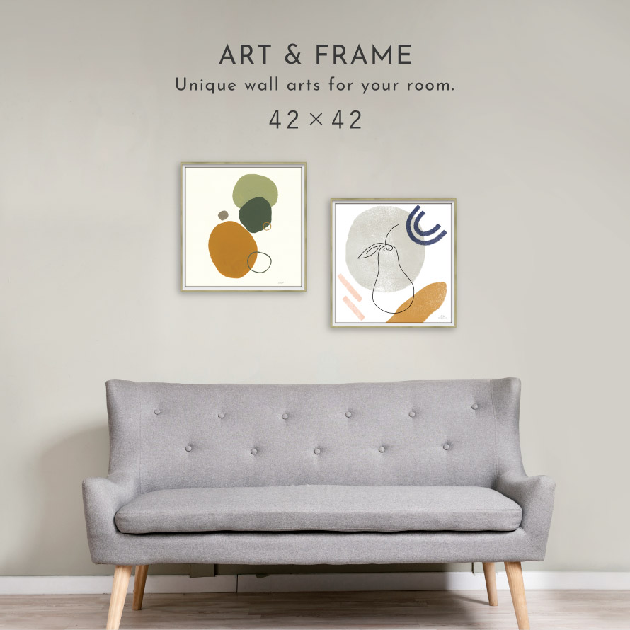 楽天市場】アートパネル 抽象 42×42cm アート ポスター 抽象画 モダン