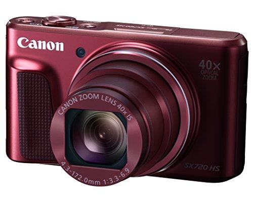 楽天市場】Canon デジタルカメラ PowerShot SX720 HS レッド 光学40倍