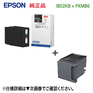 楽天市場】【当店オリジナルセット】 エプソン IB02KB インク