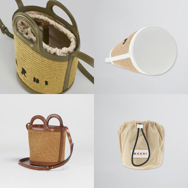 楽天市場】MARNI マルニ ショルダーバッグ バケットバッグ かごバッグ