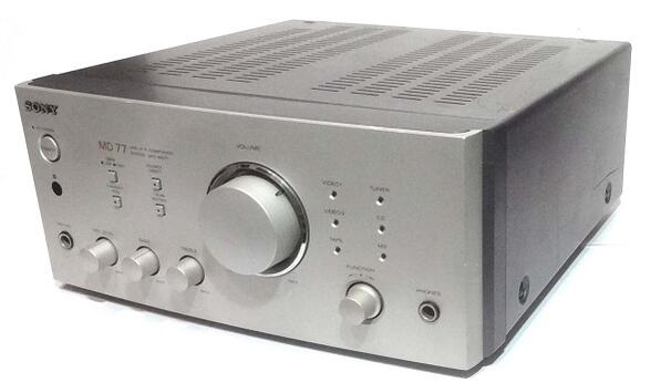 楽天市場】ソニー/TA-MS77(MD77)、プリメインアンプ SONY 【中古