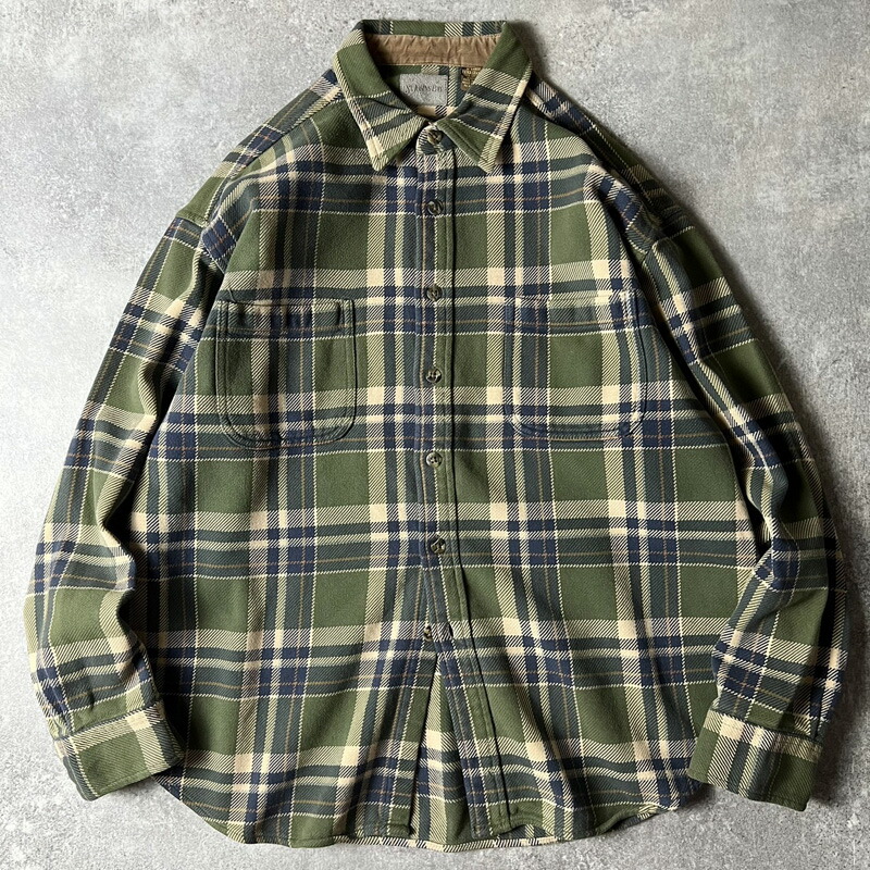 楽天市場】90s インド綿 ST JOHN'S BAY チェック 長袖 ヘビー