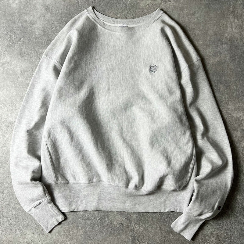 楽天市場】90s Champion 企業 ロゴ 刺繍 リバースウィーブ スウェット