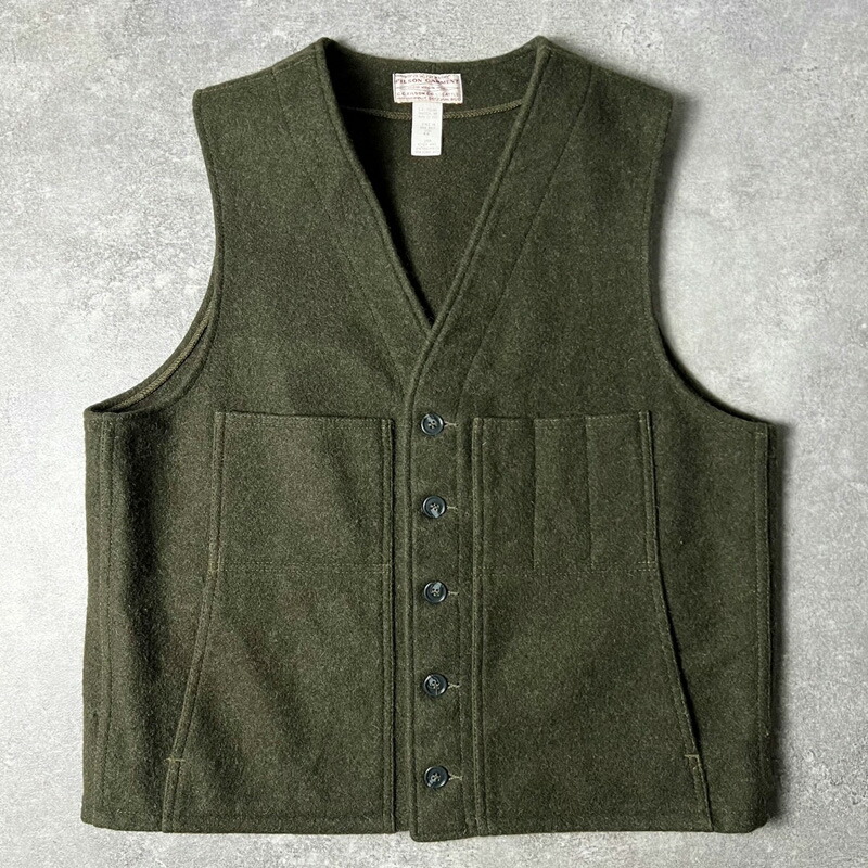 楽天市場】90s USA製 FILSON ウール マッキーノ ベスト 46 / 90年代