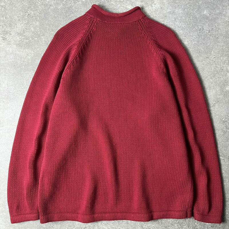 楽天市場】90s 巨人タグ J.CREW ロールネック コットン ニット