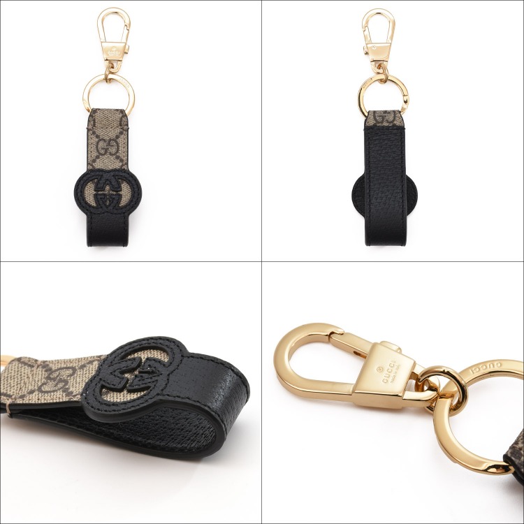 楽天市場】GUCCI グッチ インターロッキングG キーリング キーホルダー