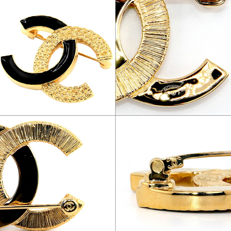 楽天市場】【ラッピング済】シャネル ココマーク ブローチ CCマーク