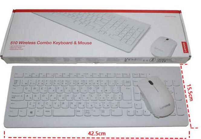 楽天市場】ワイヤレス 日本語キーボード マウス セット Lenovo