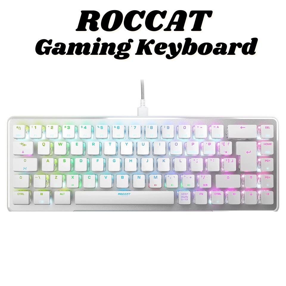 ROCCAT ゲーミングキーボード Vulcan II ホワイト」の人気商品一覧