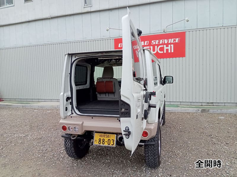 楽天市場】ジムニーJB64, JB74用 タニグチ製 フリクションドア