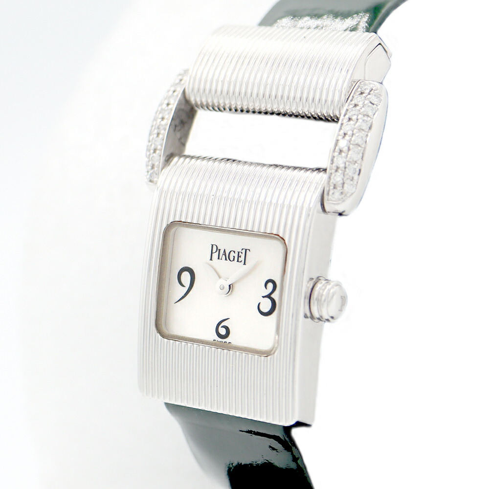 楽天市場】替ベルト付 電池交換済 PIAGET ピアジェ ミスプロトコール
