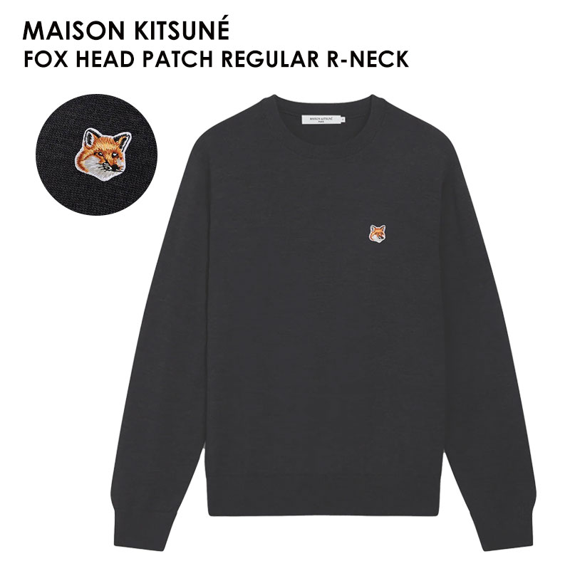 楽天市場】◇ MAISON KITSUNE メゾン キツネ FOX HEAD PATCH REGULAR R