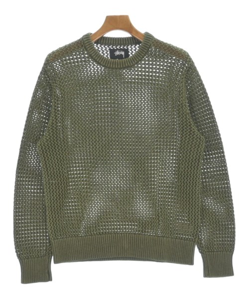 楽天市場】STUSSY（カラーグリーン）（ニット・セーター｜トップス