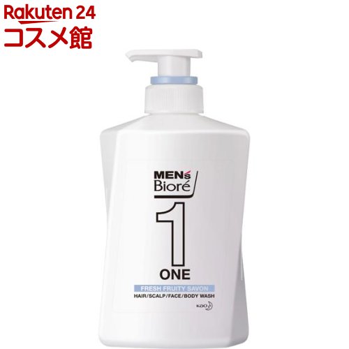 楽天市場】メンズビオレONE オールインワン全身洗浄料 フルーティー