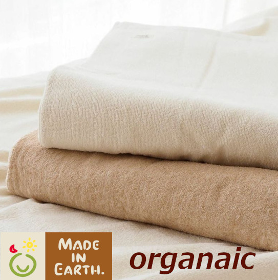 楽天市場】オーガニックコットン タオルシーツ・シングル□メイドイン