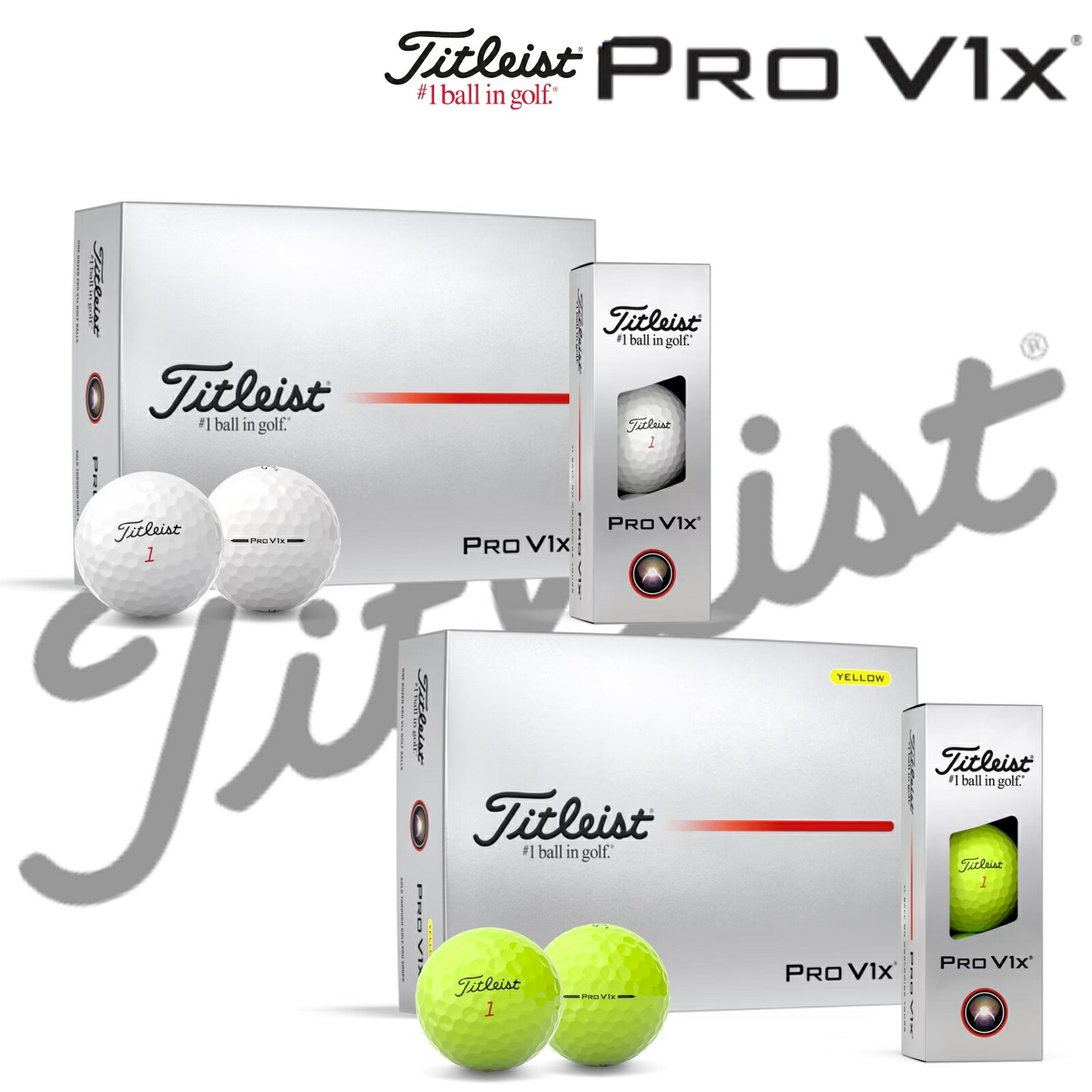 楽天市場】2025年 日本正規品 TITLEIST タイトリスト Pro V1x プロ