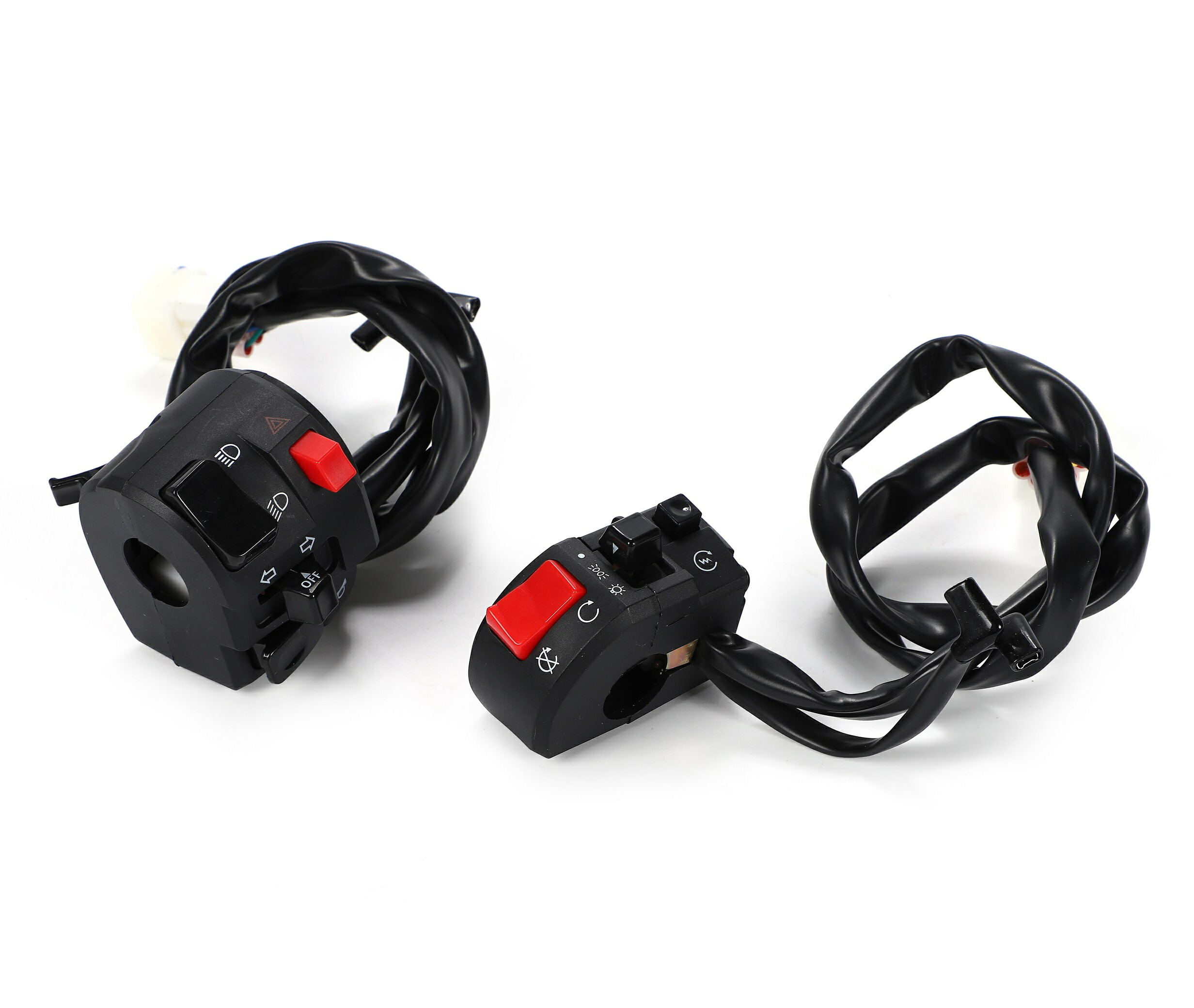 楽天市場】バイク ハンドル スイッチ ボックス 左右 汎用 多機能