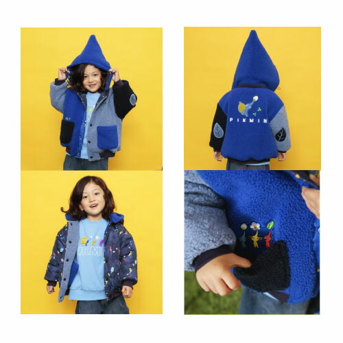 楽天市場】送料無料【ピクミン PIKMIN キッズ リバーシブル ブルゾン