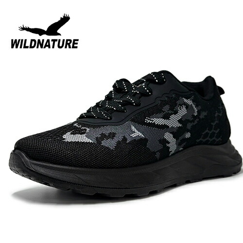 楽天市場】【WILD NATURE 紳士 スニーカー BK/GY 1243-01】 シューズ