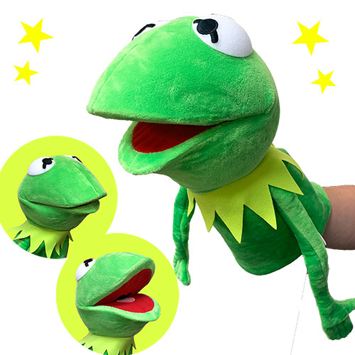 楽天市場】【カーミット パペット ぬいぐるみ 32cm】リアル セサミ