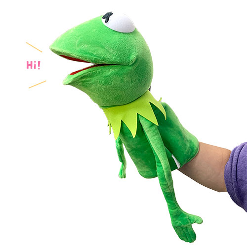 楽天市場】【カーミット パペット ぬいぐるみ 32cm】リアル セサミ