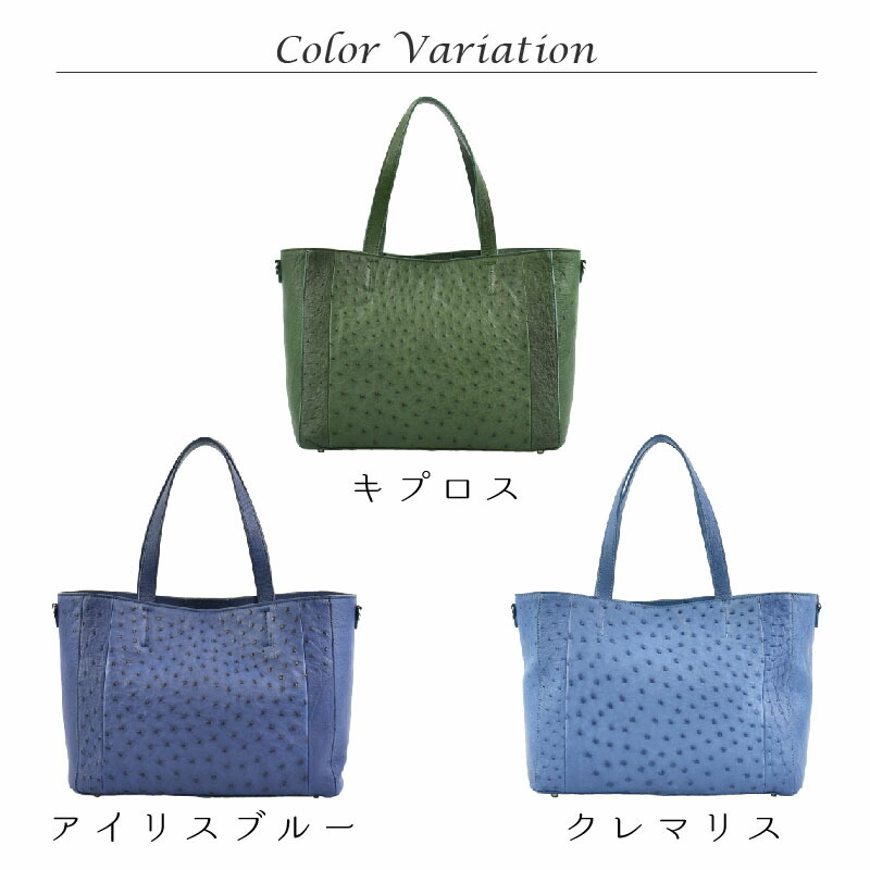 楽天市場】ハンドバッグ オーストリッチ 本革 レディース 2way