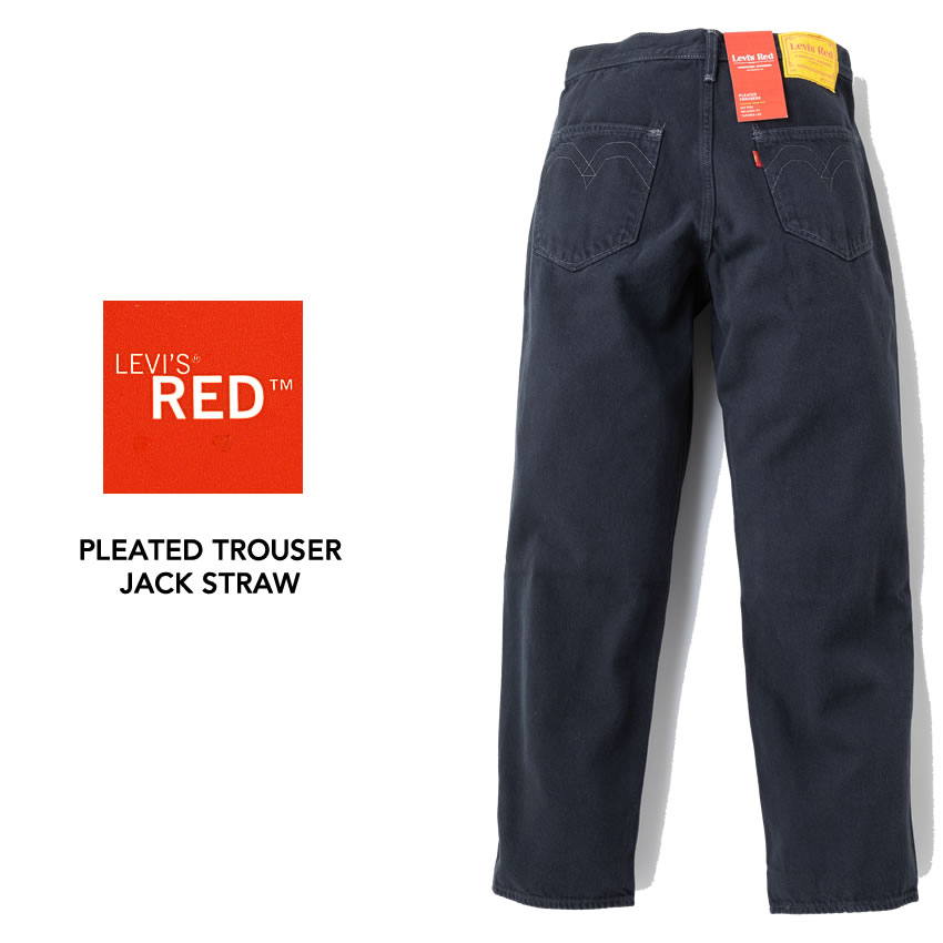 楽天市場】LEVIS RED リーバイス レッド PLEATED TROUSER JACK STRAW