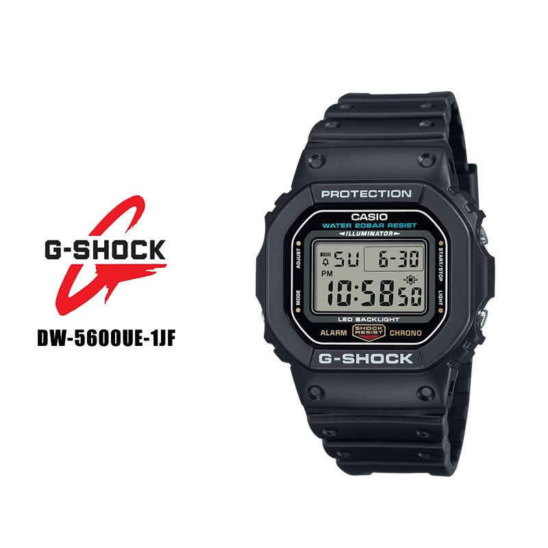 楽天市場】カシオ CASIO Gショック G-SHOCK 5600 SERIES DW-5600UE-1JF