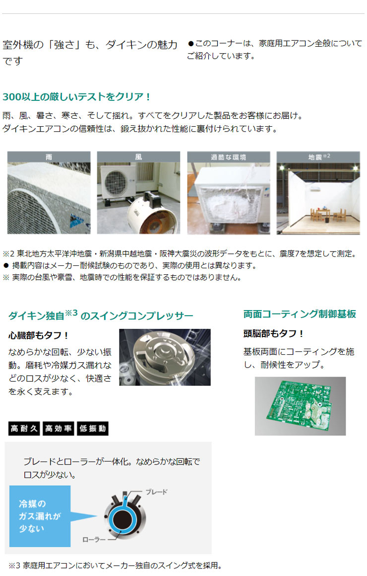 楽天市場】ダイキン ルームエアコン 6畳程度 Eシリーズ S22XTES-W