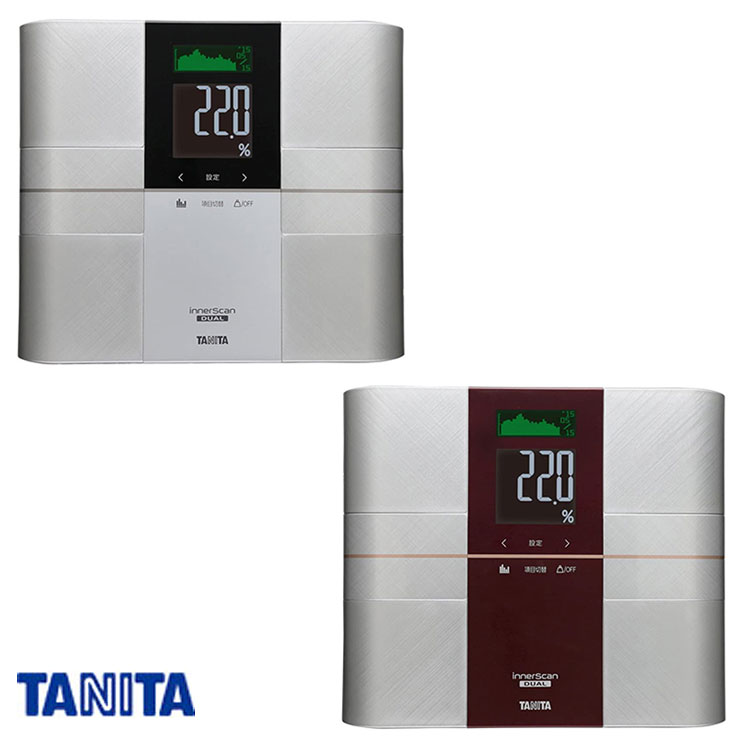 楽天市場】タニタ インナースキャンデュアル RD-503 シルバー レッド
