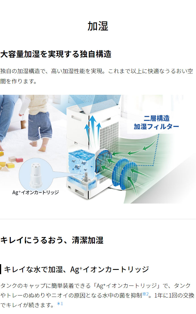 楽天市場】シャープ 加湿空気清浄機 KI-PX70-W プラズマクラスターNEXT