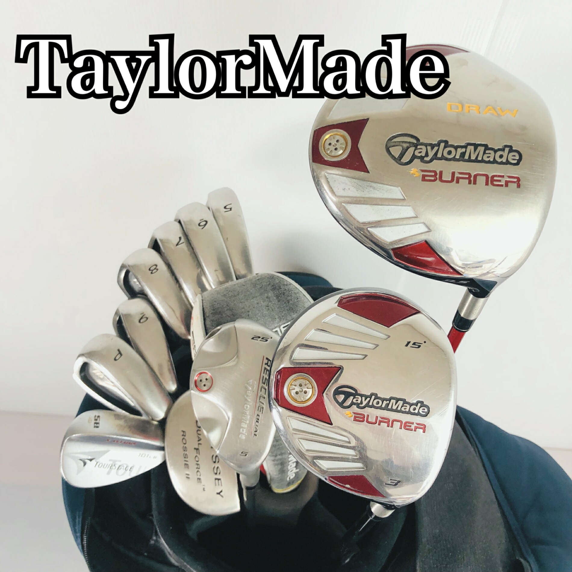 楽天市場】テーラーメイド フルセット（ゴルフ｜スポーツ・アウトドア