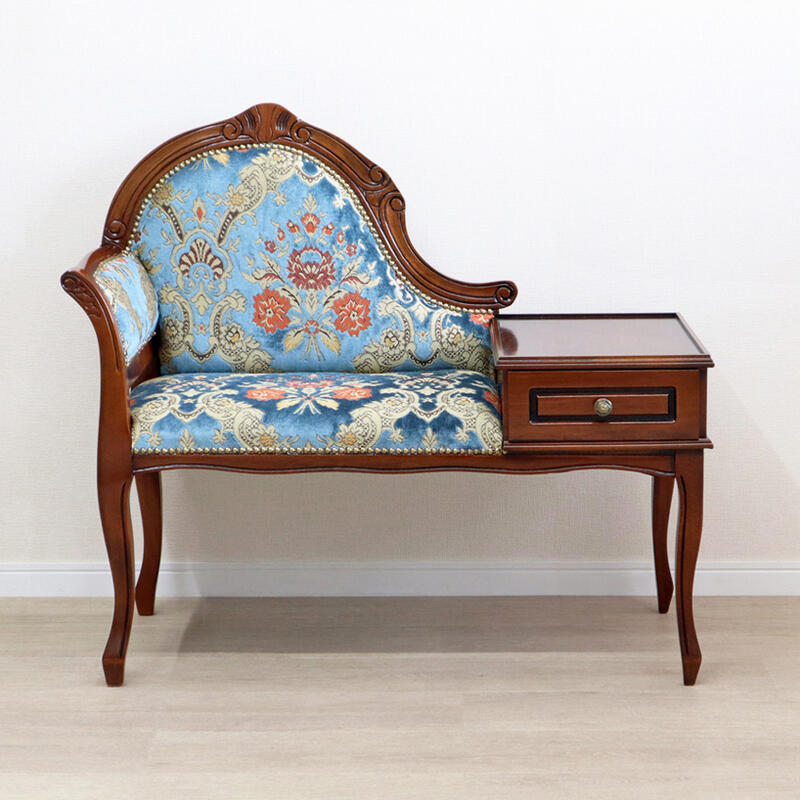 楽天市場】イタリア製 テレフォンベンチ 金華山 2色より選択クラシック