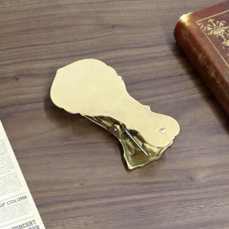 楽天市場】イタリア製 真鍮 ペーパークリップクラシック アンティーク