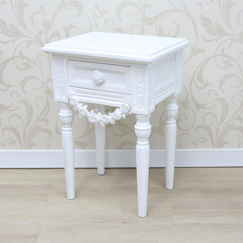 楽天市場】ポイント5倍SALERose ローズ ベッドサイドテーブル