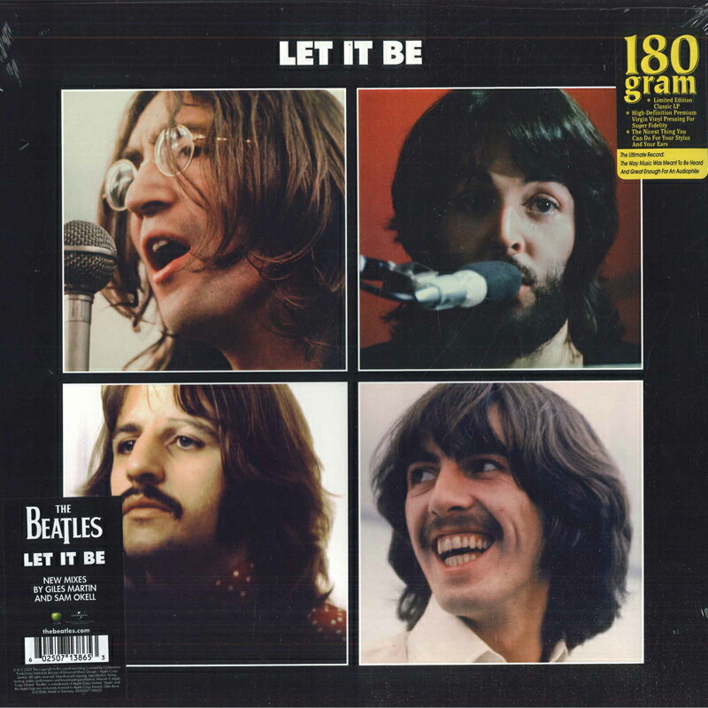 楽天市場】ビートルズ let it be レコードの通販