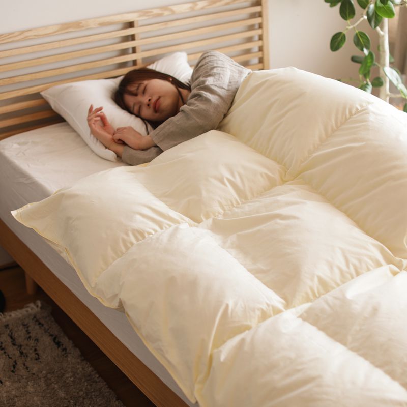 楽天市場】羽毛布団 スタンダードタイプ クイーン 210×210cm 掛け布団