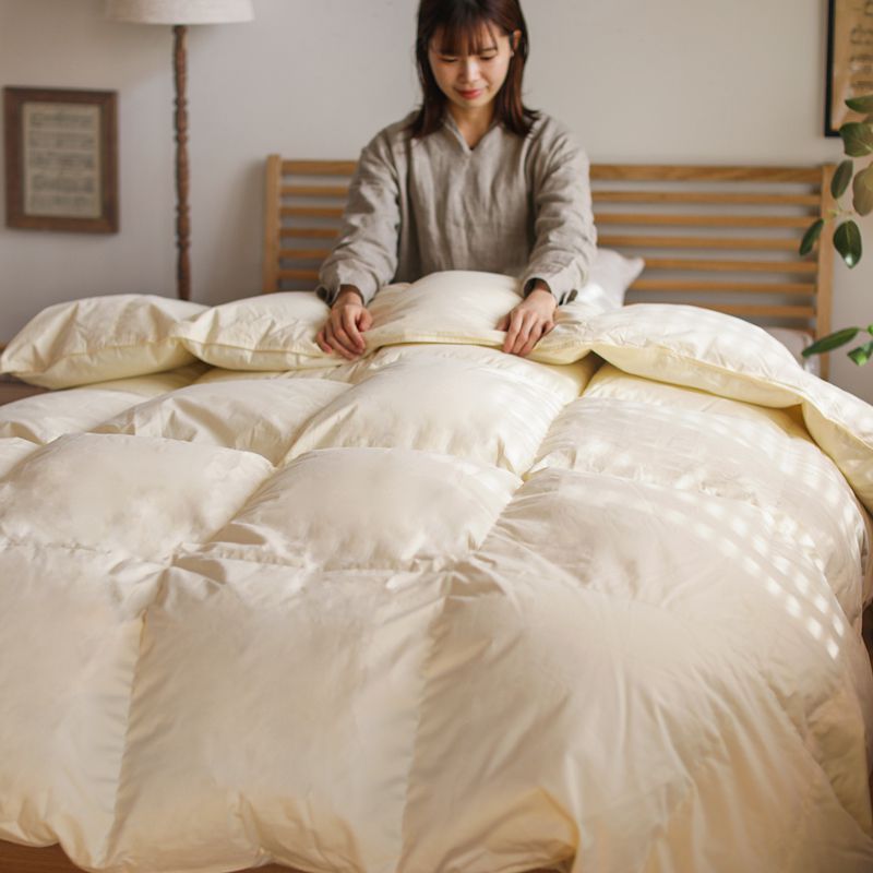 楽天市場】羽毛布団 スタンダードタイプ ダブル 190×210cm 掛け布団