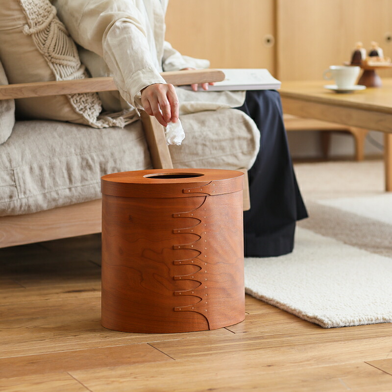 楽天市場】シェーカーボックス ダストボックスタイプ チェリー 楕円