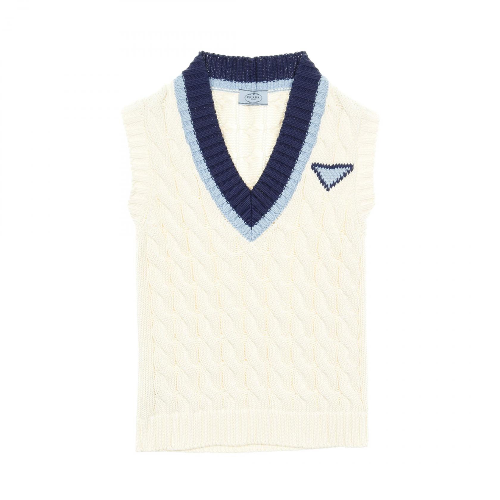 楽天市場】ニットベスト（ブランドプラダ）の通販