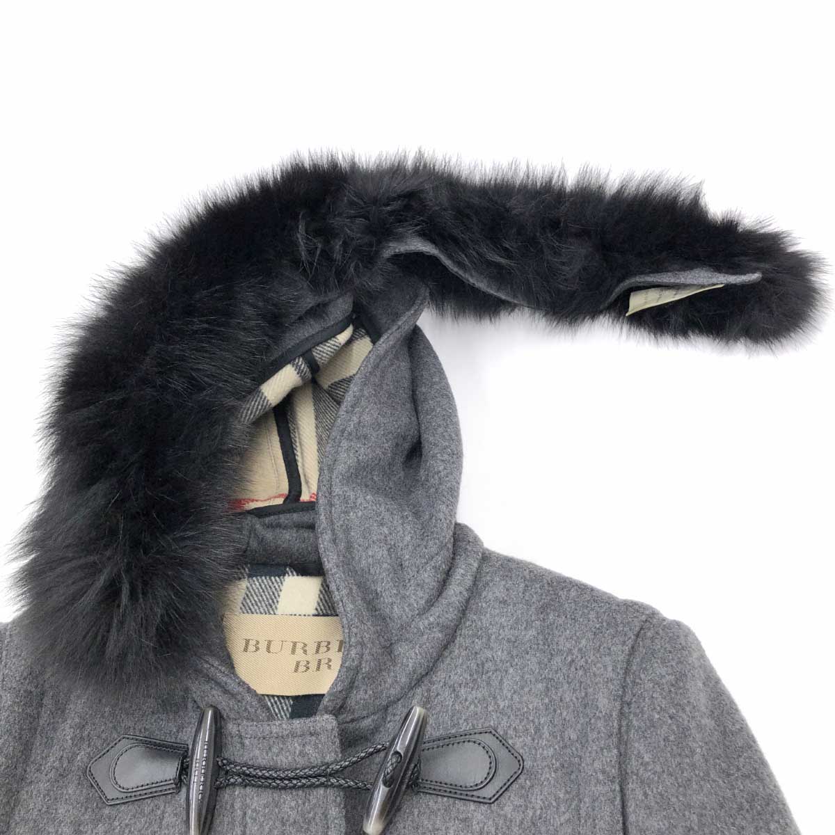 楽天市場】Burberry Brit バーバリーブリット ダッフルコート 美品